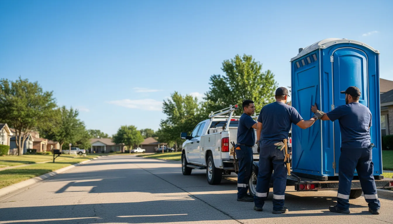 Portable Toilet Rental in Florence, KS near me